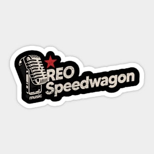 REO Speedwagon / Vintage Sticker